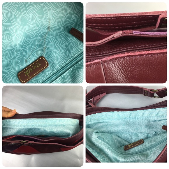 The Sak silverlake patchwork hobo shoulder bag - Picture 14 of 15